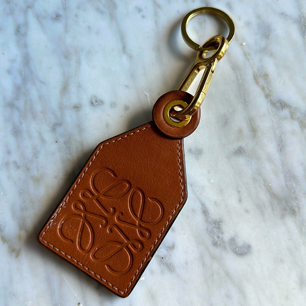 Loewe leather key chain
